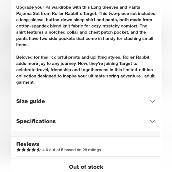 Roller Rabbit x Target Roadtrip Pajama Set - Picture 9 of 9